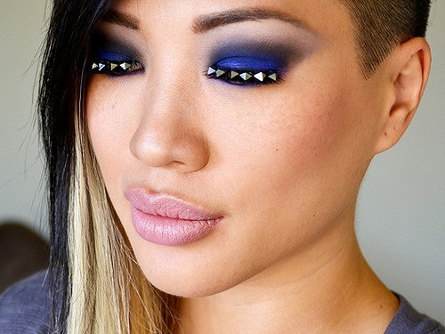 Love these studded lashes!